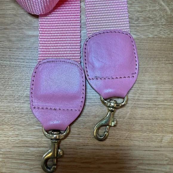 Clare V pastel Snakeskin Marisol crossbody Bag with pink strap - Picture 11 of 11